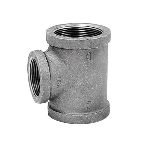 Anvil 8700122404 0.5 x 0.5 0.38 in. Red Galvanized Reducing Iron Tee 4003679 - main